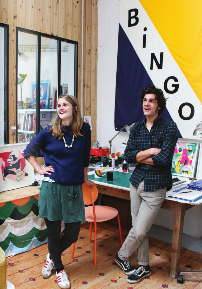 Dynamic, playful prints from Atelier Bingo