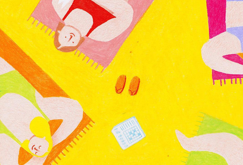 We want to live in Eleonora Arosio's bright and cheeky coloured-pencil rendered world