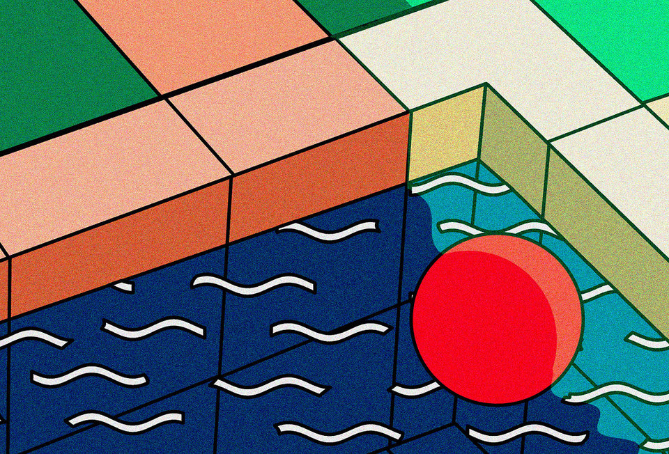 George Greaves has got a modern take on the 80's aesthetic