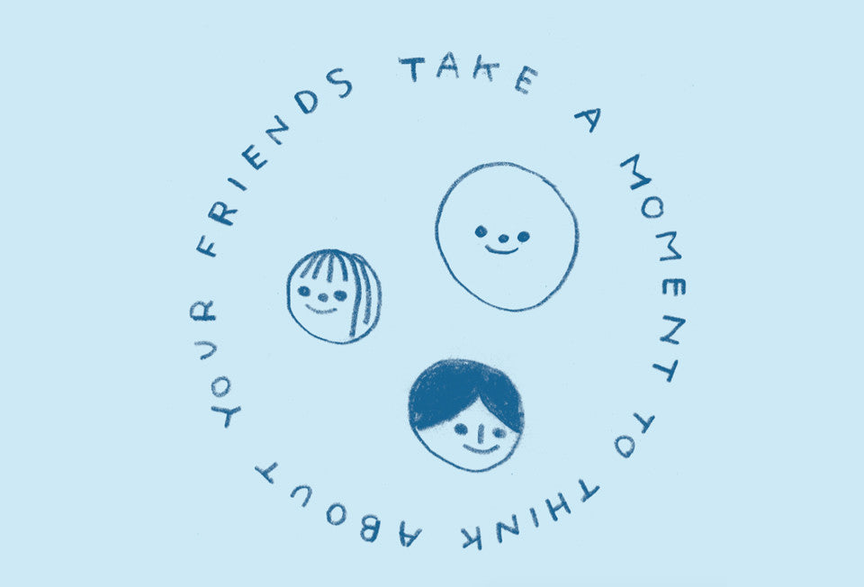 Hiller Goodspeed brings the good vibes with his profound and naive drawings