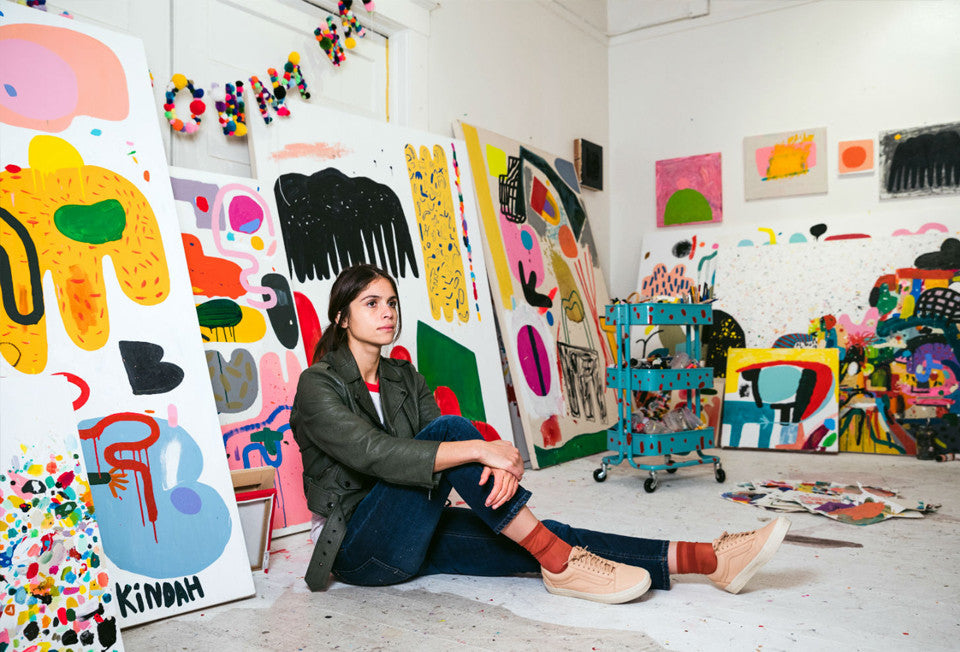 Exploring Kindah Khalidy's vivid and energetic paintings