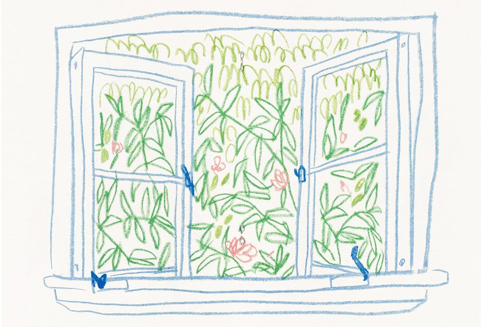 Liana Jegers' pared-back pencil drawings leave us calm and contemplative