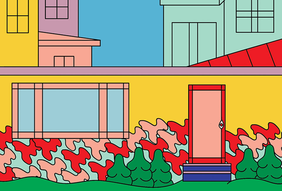 Dropping into New York-based illustrator Lil Kool's psychedelic neighbourhoods
