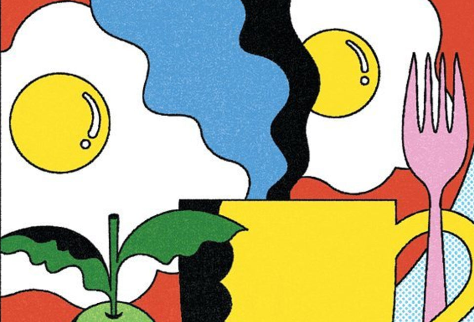 Bright, cheerful retro-style illustrations from Lan Truong