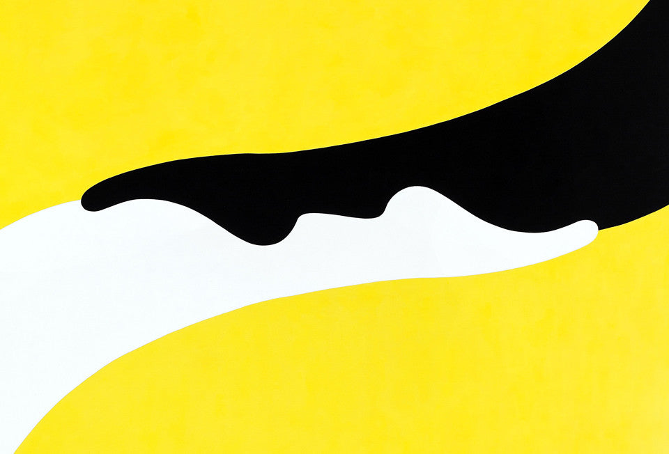 We love Math Bass' super flat super perfect paintings