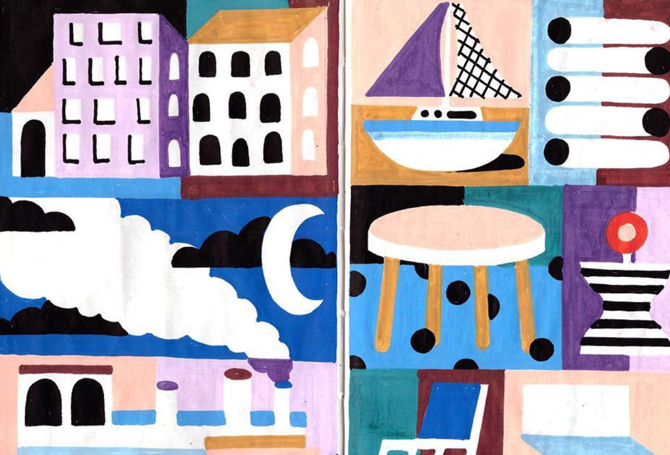 Marc David Spengler's drawings give us serious sketchbook envy