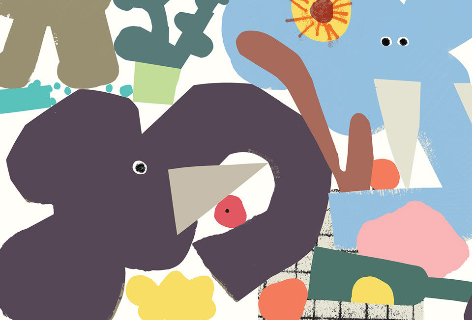 Nicolas Burrows made a new book about an elephant hotel and it's bonkers