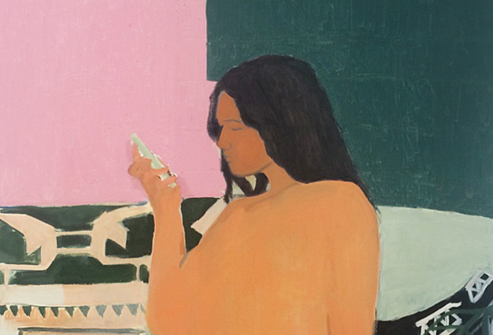 Paintings about love and life by Shanti Shea An