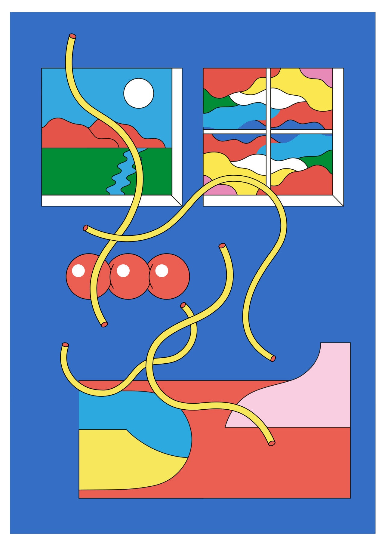 Playful, Bold Imagery and 90's Vibes from Alexander Medel Calderón